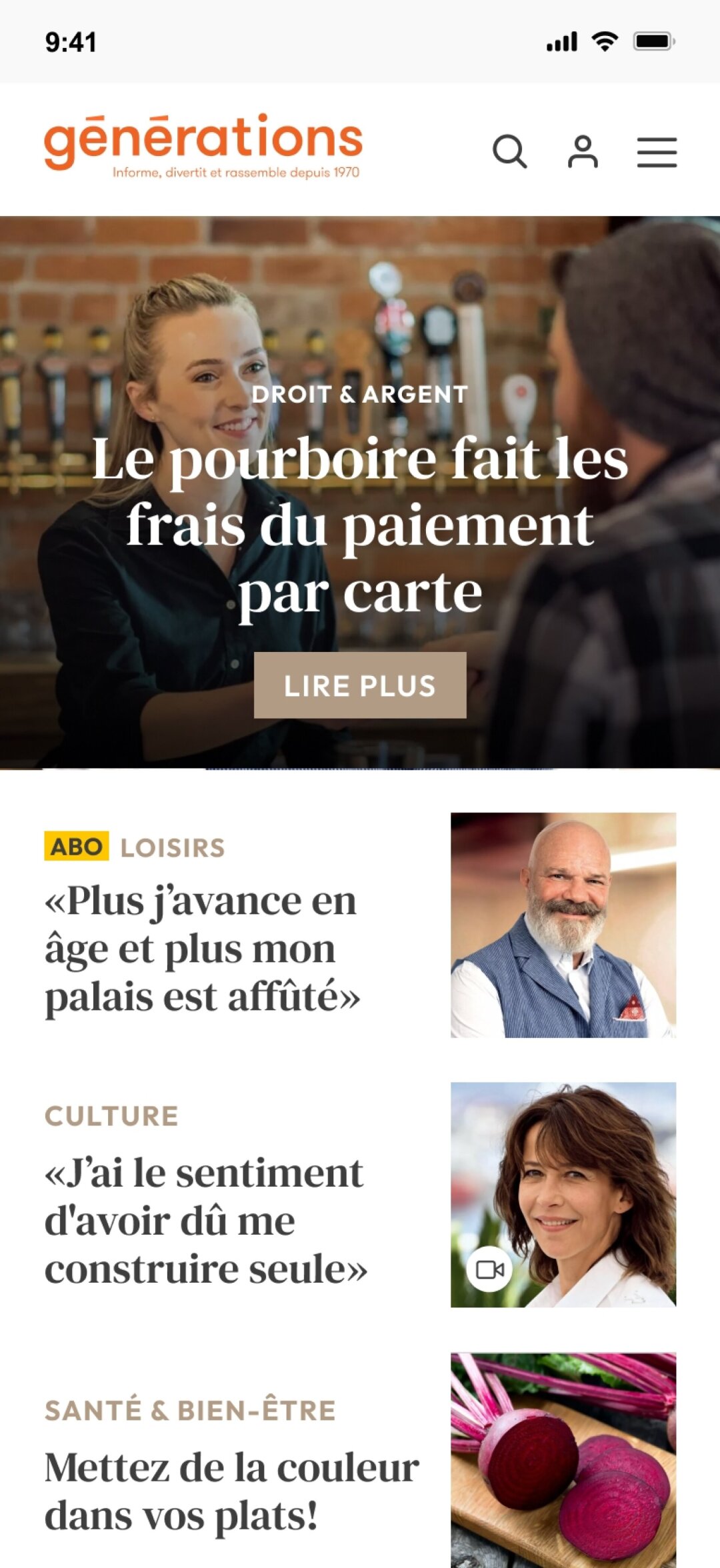 Générations mobile 1